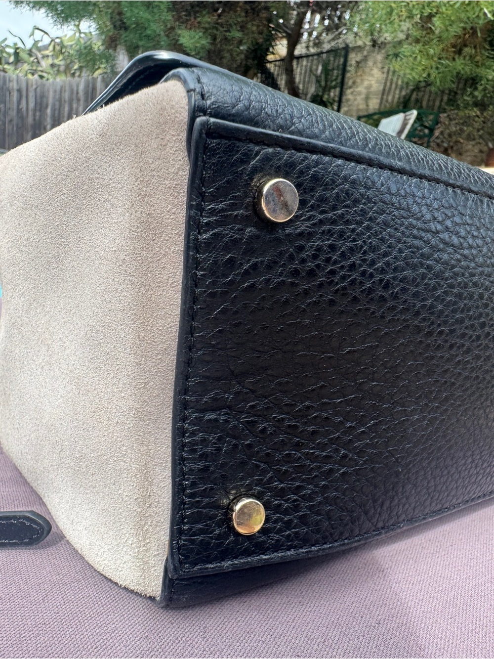 Kate Spade Magnolia Park Exotic Large Laurel Satchel Snake Suede Leather Bag
EUC - Picture 6 of 16